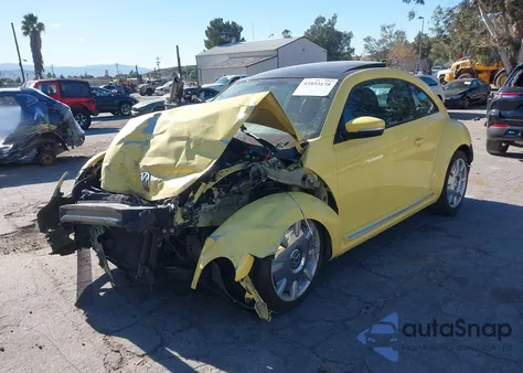 2013 Volkswagen Beetle 2.5L from USA, damaged, VIN 3VWJP7AT8DM605983